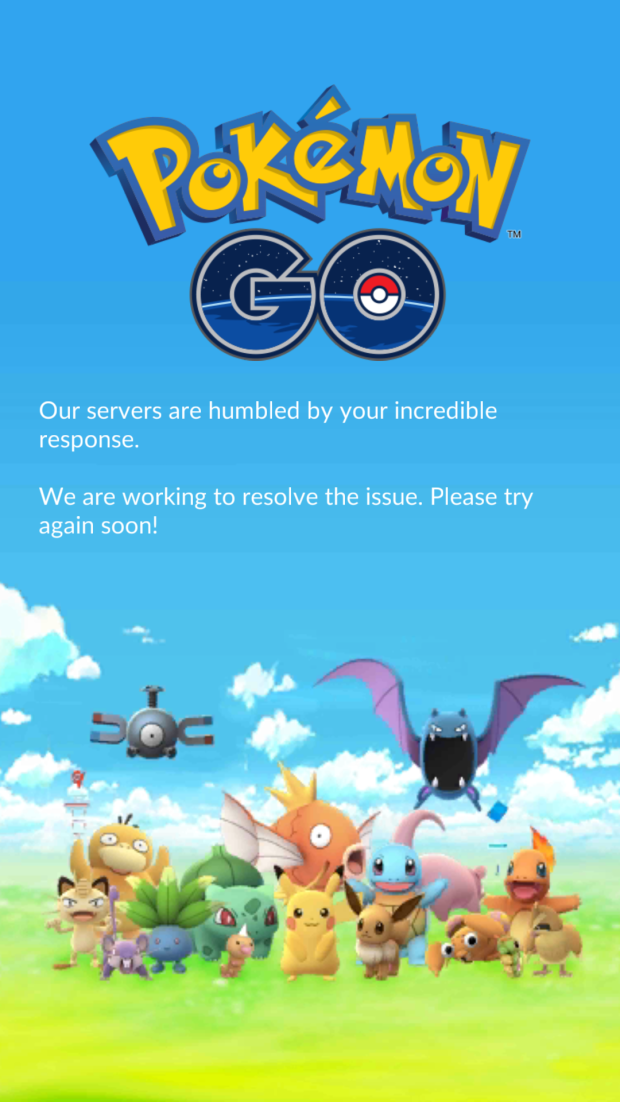 Pokemon Go causes delay