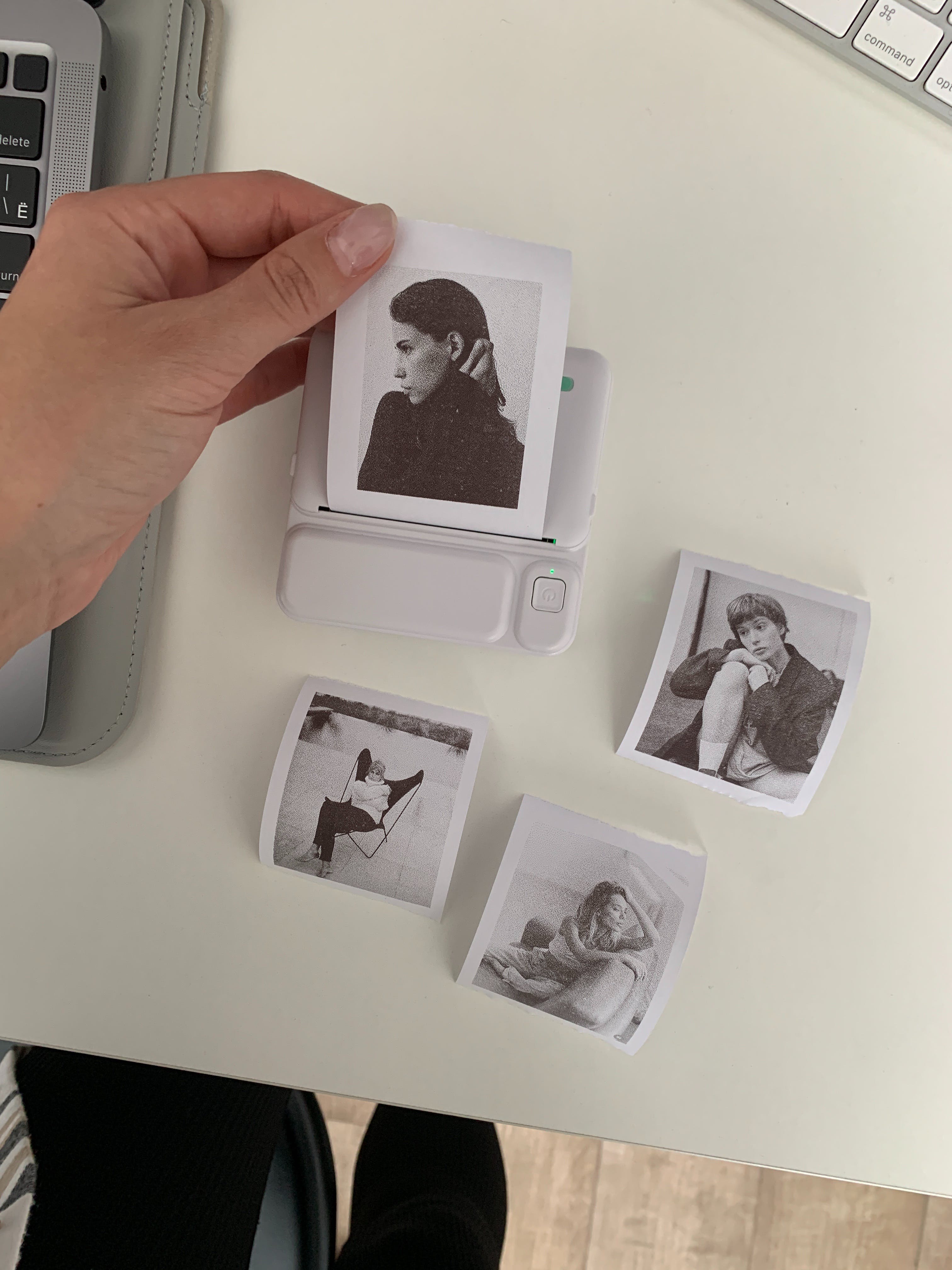 Mini printed photos