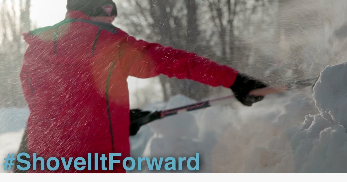 #shovelitforward