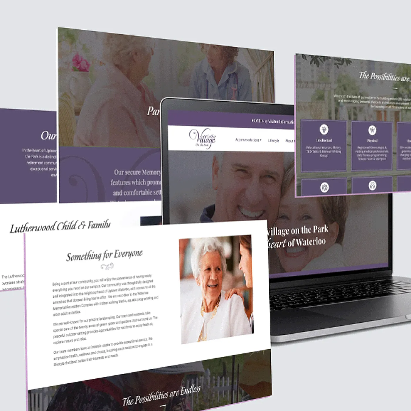 Luther Village screens